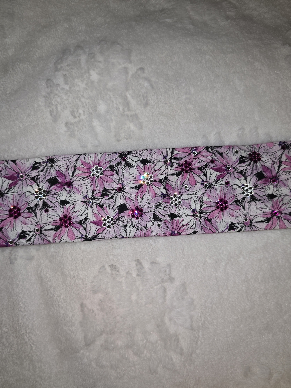 Women’s Floral Pink Embellished Headband
